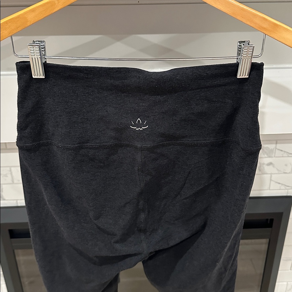 Beyond Yoga Black Leggings with Blue Stripes 2 for $20 - Picture 4 of 8